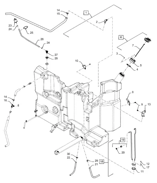 47384776 - топливные трубки